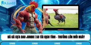 Đá Gà Cựa Dao Jun88 | So Tài Kịch Tính - Thưởng Lớn Mỗi Ngày